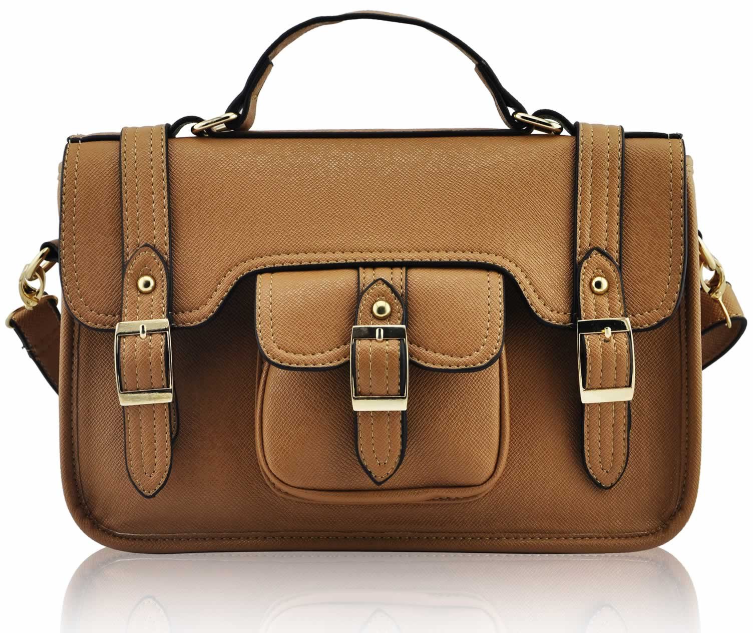 Wholesale Classic Buckle Satchel With Long Strap