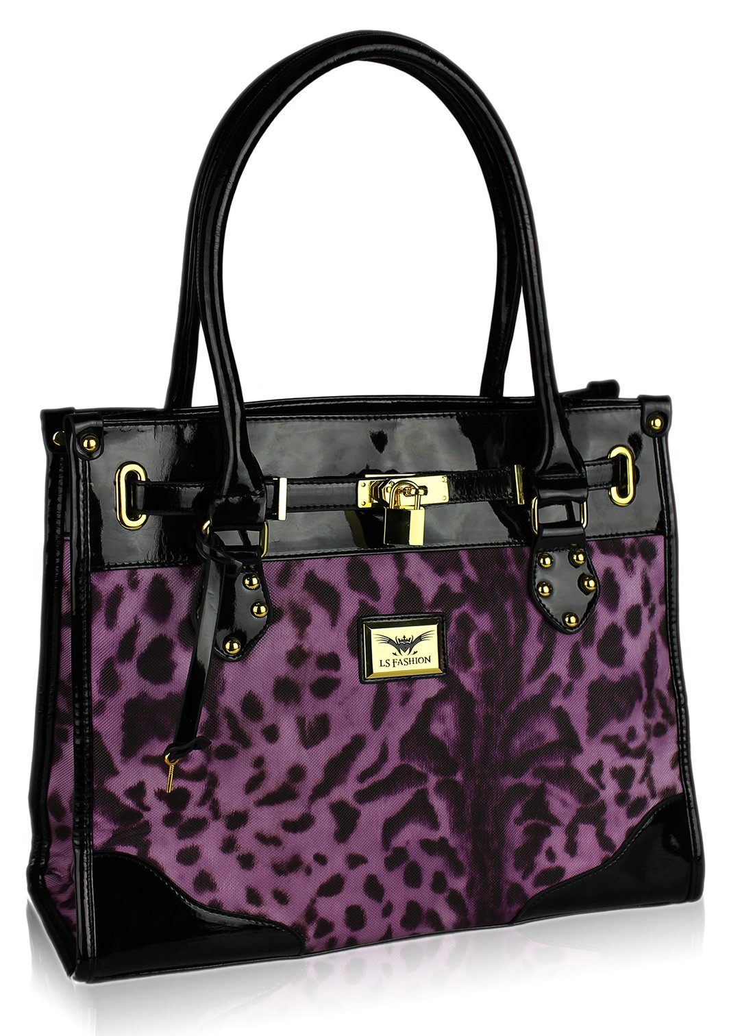 Wholesale Purple Fashion Tote Shoulder Handbag