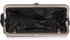 LSE00320 - Black Beaded Crystal Clutch Bag