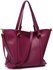 LS00413 - Large Burgundy Shoulder Handbag