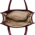LS00383A - Burgundy Bow Decoration Shoulder Bag
