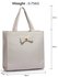 LS00383A - White Bow Decoration Shoulder Bag