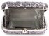 LSE00325 - Grey Sequin Clutch Bag