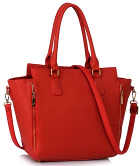 LS00314A - Red Zipper Tote