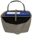 LS00504 - Large Grey Shoulder Handbag