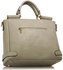 LS00237B - Wholesale & B2B Grey Twist Lock Flap Grab Tote Supplier & Manufacturer