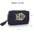 LSP1080 - Navy Owl Design Purse/Wallet