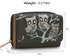 LSP1045 - Grey Owl Design Purse/Wallet