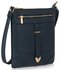 LS00481 - Navy Buckle Detail Crossbody Bag