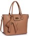 LS00485 - Nude Grab Bag With Bow Charm