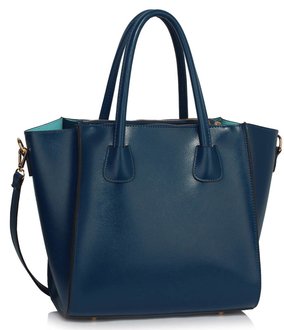 LS0061B - Navy Fashion Tote Bag