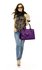 LS00374B - Purple Grab Bag With Bow Charm