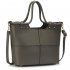 LS00111 - Grey Fashion Tote Handbag