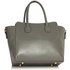 LS00463 - Wholesale & B2B Grey Polished Metal Shoulder Handbag Supplier & Manufacturer