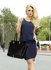 LS00456 - Wholesale & B2B Black Zipper Tote Shoulder Bag Supplier & Manufacturer