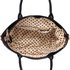 LS00329 - Silver Patent Two-Tone Handbag