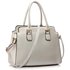 LS00419 - White Women's Grab Tote Bag