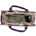 LS00378B - Purple Metal Frame Satchel