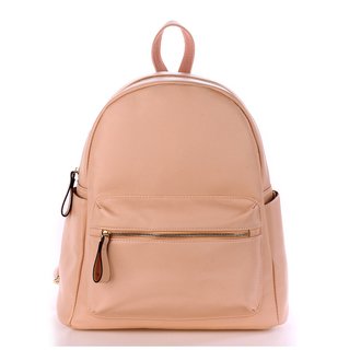 AG00186C - Nude Backpack Rucksack School Bag