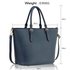 LS00263 - Navy Grab Shoulder Handbag