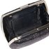 LSE00336 - Black /Silver Sequin Clutch