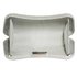LSE00337 - Silver Hard Case Evening Bag