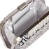 LSE00338 - Silver Metal Mesh Clutch Bag