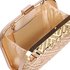 LSE00338 - Gold Metal Mesh Clutch Bag