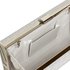 LSE00344 - Silver Glitter Clutch Bag