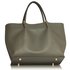 LS00271 - Wholesale & B2B Grey Tassel Charm Shoulder Bag Supplier & Manufacturer