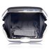 LSE00334 - Black Diamante Crystal Clutch Bag