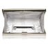 AGC00343 - Silver Hard Case Evening Bag