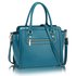 LS00255B - Blue Grab Tote Handbag
