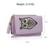 LSP1080 - Lavender Owl Design Purse/Wallet