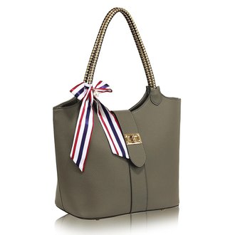 LS00278 - Wholesale & B2B Grey Handbag Supplier & Manufacturer