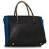 LS00318 - Black / Blue Women's Fashion Tote Bag