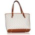 AG00534 - White Women's Tote Bag With Front Pocket