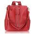 AG00523 - Burgundy Backpack Rucksack School Bag