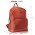 AG00525 - Brown Backpack School Bag