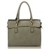 AG00342 - Wholesale & B2B Grey Grab Tote Bag Supplier & Manufacturer