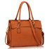 AG00342 - Wholesale & B2B Brown Grab Tote Bag Supplier & Manufacturer
