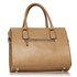 AG00342 - Wholesale & B2B Taupe Grab Tote Bag Supplier & Manufacturer