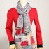 AGSC026 - Stylish Signature Print Women's Scarf