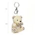 AGC1018 - Nude Teddy Bear Bag Charm