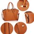 AG00516 - Wholesale & B2B Brown Women's Tote Shoulder Bag Supplier & Manufacturer