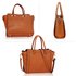 AG00516 - Wholesale & B2B Brown Women's Tote Shoulder Bag Supplier & Manufacturer