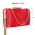 LSE00313 - Red Tassel Clutch