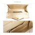 LSE00329A -  Gold Flap Clutch purse