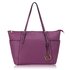AG00350 - Purple  Women's Large Tote Handbag