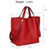 AG00198 - Red Women's Tote Shoulder Bag